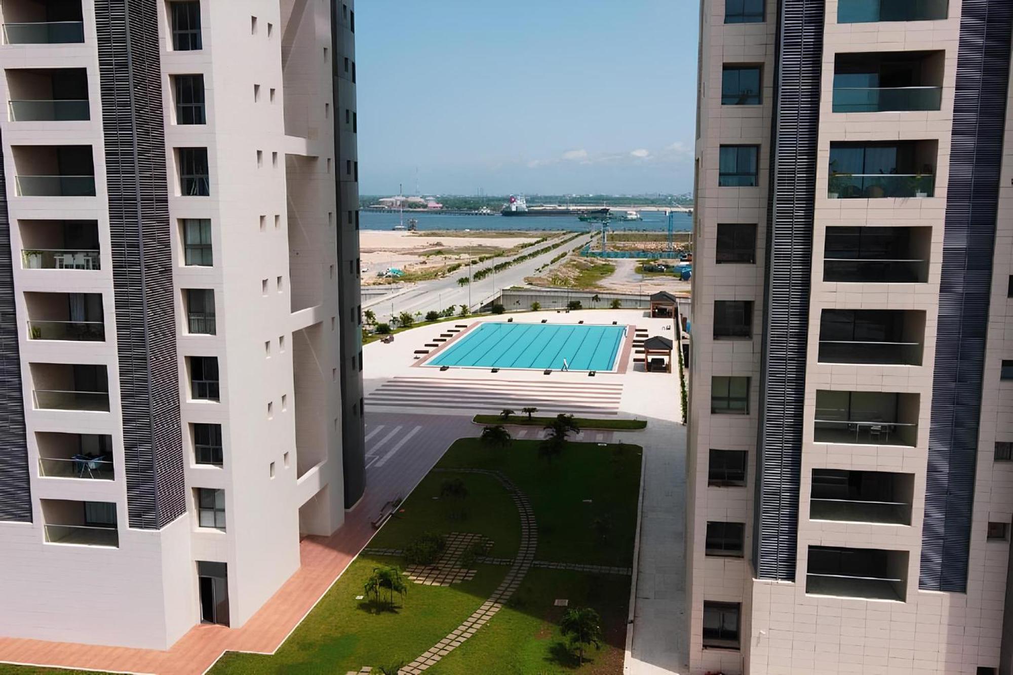 Eko Pearl Towers, Eko Atlantic Apartments By Nairahomes Lagos Exteriér fotografie
